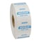 National Checking 1"x1" Trilingual Blue Monday Dissolvable Label, PK1000 D101R - alternate 3